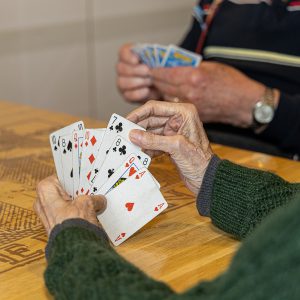 Klaverjassen op dinsdagmiddag