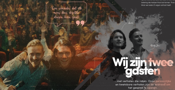 Verhalen die raken, interactieve theatervoorstelling