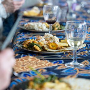 Aziatische 5 gangen rijsttafel